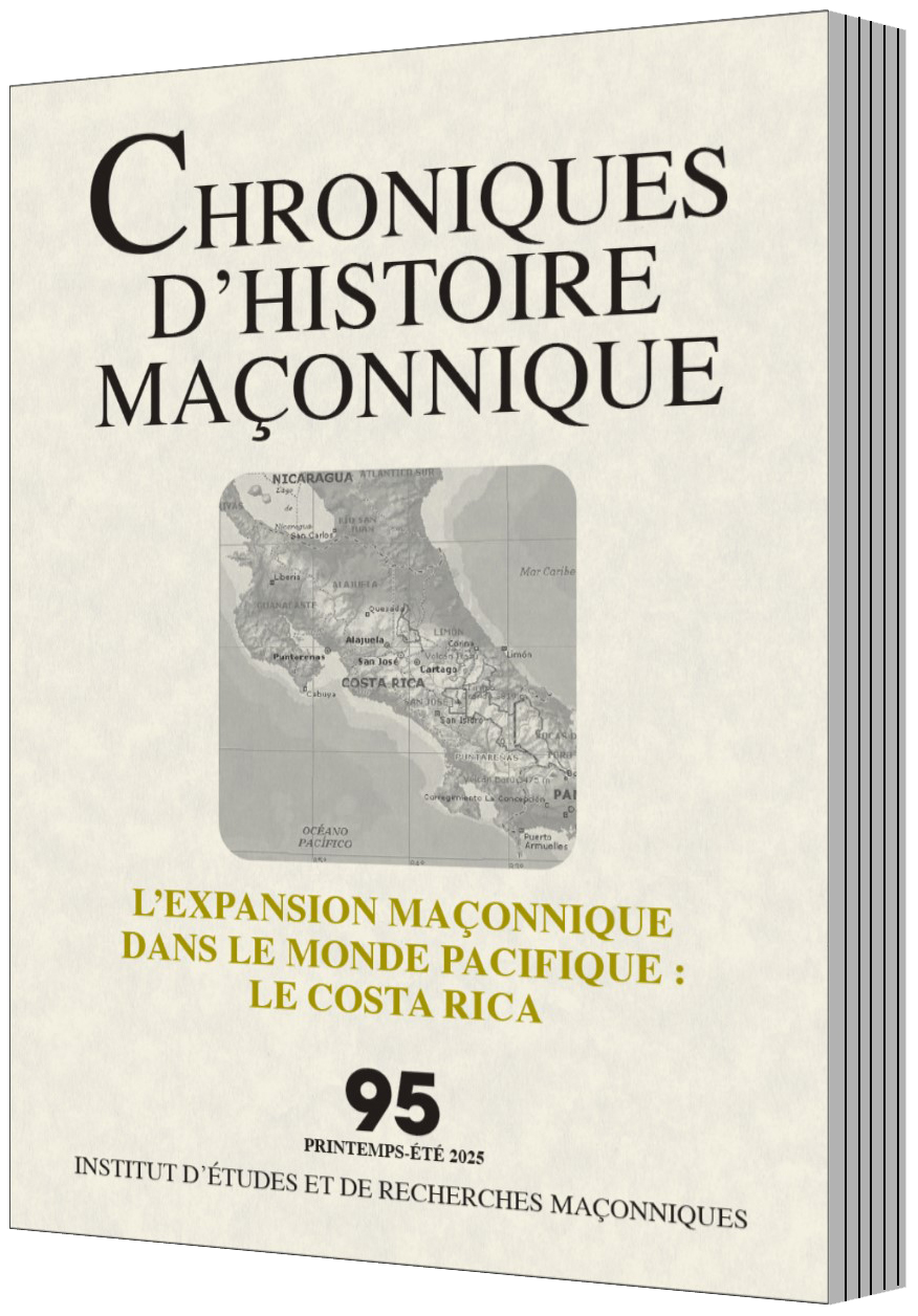 Revue Chroniques d'histoire maçonnique (numéro en cours)